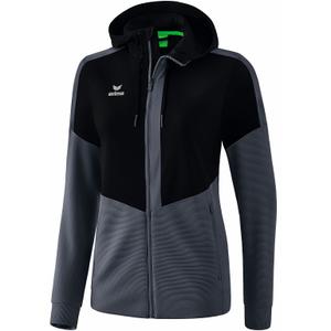 1032058-giacca-con-cappuccio-da-donna-erima-training-nero-grigio-scuro