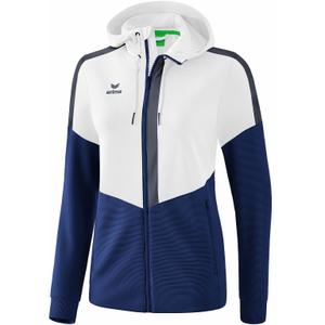 1032066-giacca-con-cappuccio-da-donna-erima-training-bianco-blu-scuro-grigio-scuro