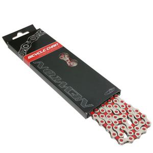 136407-canale-newton-kmc-shimano-sram-11-v-argento-rosso-116-link