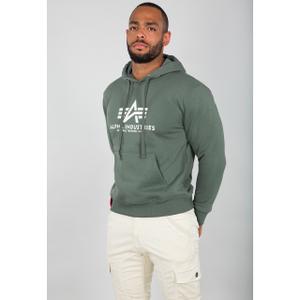 178312-432-felpa-con-cappuccio-alpha-industries-basic-verde-vintage