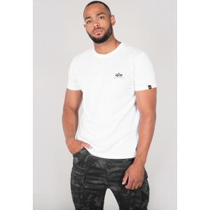188505-09-t-shirt-alpha-industries-basic-small-logo-bianco