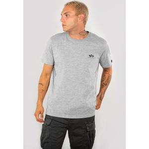 188505-17-t-shirt-alpha-industries-basic-small-logo-grigio-screziato