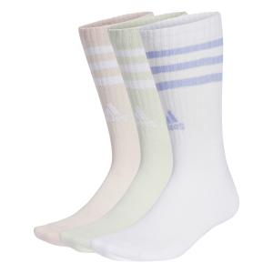 iz0123-calze-adidas-cushioned-crew-3-stripes-x3-bianco-rosa-sabbia-verde-lino