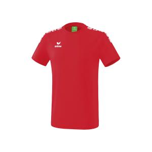 2081933-t-shirt-erima-5-c-essential-rosso-bianco