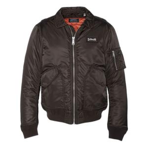 210100rs-dark-brown-classico-bomber-schott-cwu-marrone-scuro