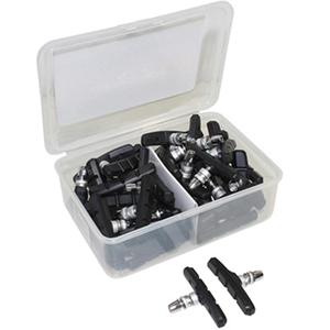 26034-confezione-da-25-coppie-di-portapattini-freno-a-vite-newton-nero-70-mm