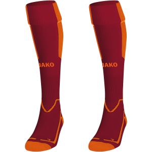 3866-u-13-calze-jako-lazio-bordeaux-arancione-fluo