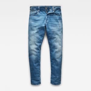51003-b631-a795-jeans-affusolati-g-star-3301-indossato-in-azzurro