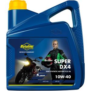 70087-olio-per-moto-4t-semi-sintetico-putoline-4l-0w-40-semi-super-dx4-blu-giallo-4-l