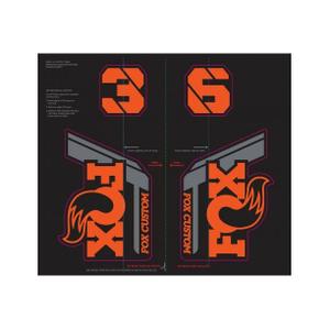 803-01-731-adesivi-per-forcelle-e-ammortizzatori-fox-factory-2022-arancio-nero-tu