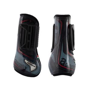 ac650-black-red-guanti-per-cavallo-anteriori-serigrafati-chiusura-acavallo-opera-e-click-nero-rosso-dimensione-2