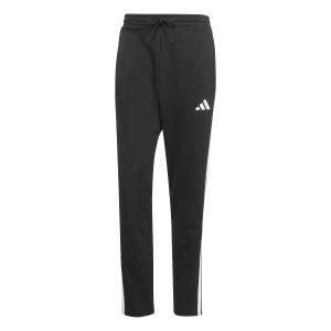 jd1854-pantaloni-da-jogging-con-orlo-aperto-adidas-essentials-3-stripes-fleece-bianco-nero