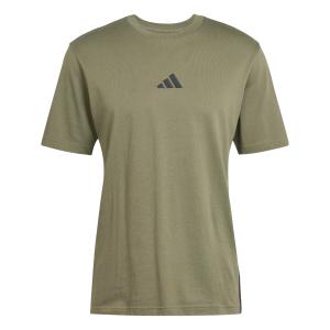 je6391-t-shirt-in-jersey-semplice-adidas-essentials-3-stripes-olistr-nero