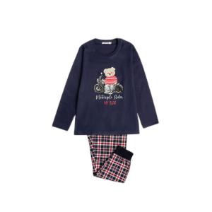 60893-0-000216-pigiama-a-maniche-lunghe-per-bambini-admas-bear-marino