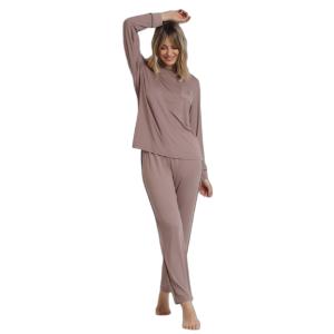 62643-0-000172-pigiama-a-maniche-lunghe-donna-admas-classic-soft-sleep-moka