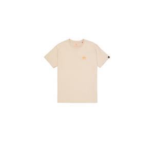 188505-627-t-shirt-con-logo-piccolo-alpha-industries-basic-beige-organico