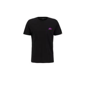188505-693-maglietta-alpha-industries-basic-small-logo-nero-magenta