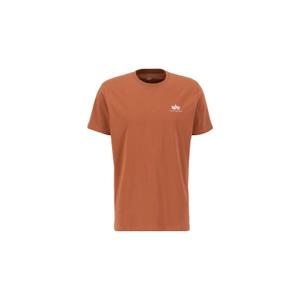 188505-709-t-shirt-alpha-industries-basic-small-logo-marrone-nocciola