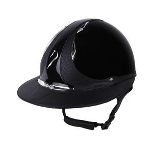 ecl-premg-cla-black-casco-da-equitazione-classico-lucido-da-donna-antares-shagreen-premium-eclipse-nero