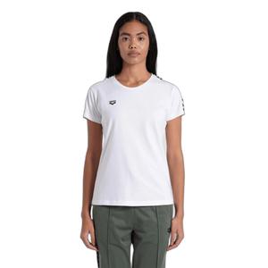 001225-110-t-shirt-da-donna-arena-team-bianco-bianco-nero