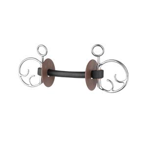 6537900-125-bocca-combinata-per-cavallo-extra-morbida-beris-pure-argento-nero-marrone
