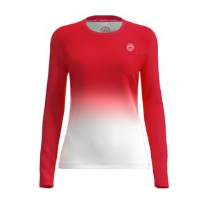 w1330001-rdwh-maglia-donna-a-maniche-lunghe-bidi-badu-crew-gradiant-rosso-bianco