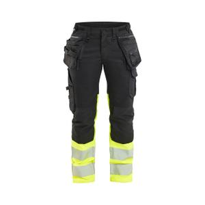 703011499933-7030-pantaloni-da-lavoro-elasticizzati-da-donna-ad-alta-visibilita-blaklader-nero-giallo