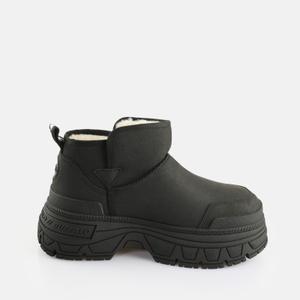 1270112-stivaletti-da-donna-buffalo-fusion-slip-on-lo-warm-nero