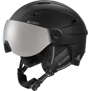 060581002-casco-da-sci-con-visiera-cairn-electron-s3-nero-opaco