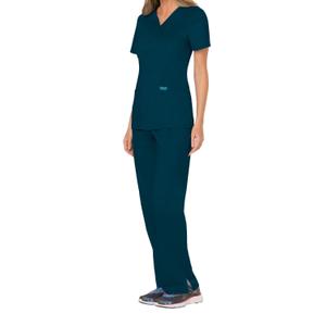 chwwe610-caribbeanblue-t-shirt-da-donna-con-cuore-cherokee-blu-caraibico