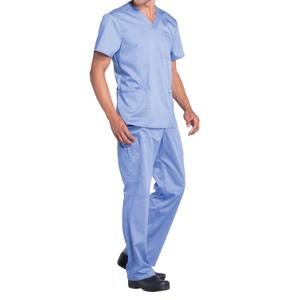 chwwe670-cielblue-t-shirt-con-scollo-a-v-cherokee-cielo-blu
