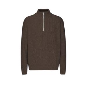 cs5091-coffeebrown-maglione-in-lana-con-zip-colorful-standard-merino-caffe-marrone