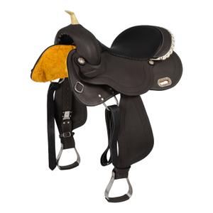 se00493-brown-sella-western-per-cavallo-barrel-denver-quarter-marrone