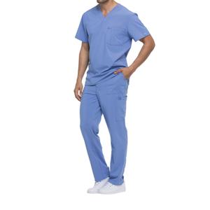 dke645-ciel-t-shirt-con-scollo-a-v-dickies-medical-azzurro-cielo