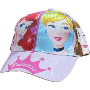 8435631338529-cappellino-stampato-da-bambina-disney-princess-rosa-51-53-cm