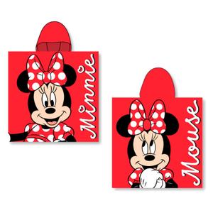8435631340409-poncho-da-bambina-in-microfibra-disney-minnie-rosso-50x100-cm