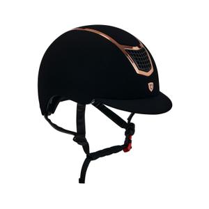 etu00004-black-rosegold-casco-da-bici-da-equitazione-equestro-modello-eclipse-plain-velvet-nero-rosa