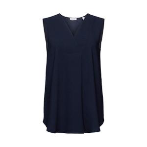 994ee1f309-400-camicia-donna-con-scollo-a-v-esprit-blu-navy