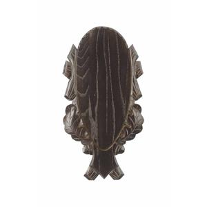 560885-distintivo-del-cervo-in-rovere-intagliato-eurohunt-scuro-45x20-cm