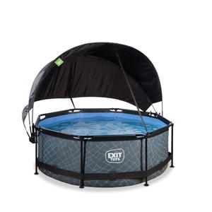 30-35-08-00-piscina-con-pompa-a-filtro-e-vela-ombreggiante-per-bambini-exit-toys-stone-244-x-76-cm-grigio-tu