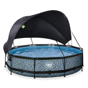 30-35-12-00-piscina-con-pompa-a-filtro-e-vela-ombreggiante-per-bambini-exit-toys-stone-360-x-76-cm-grigio-tu