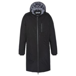 fargo-black-cappotto-trapuntato-con-zip-saldata-schott-nero
