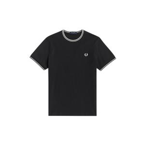 fpm1588-102-maglietta-fred-perry-twin-tipped-nero