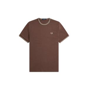fpm1588-u85-t-shirt-fred-perry-twin-tipped-carrington-road-brick-grigio-caldo