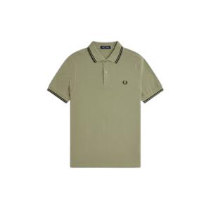 fpmm3600-y64-t-polo-a-doppio-bordo-fred-perry-olivmnt-ngtgreen