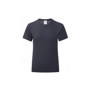 sc61025-deepnavy-t-shirt-da-bambina-fruit-of-the-loom-iconic-150-t-deepnavy