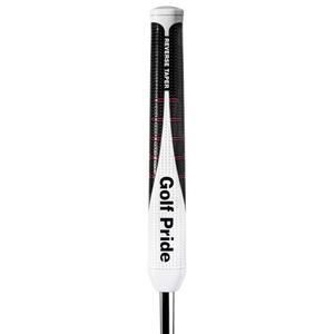gprserl-58r-gw1-xa-impugnatura-del-putter-golf-pride-reverse-taper-large-round-bianco-nero-tu