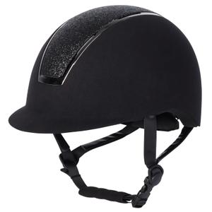 30210132-zwart-casco-da-equitazione-harry-s-horse-regal-velvet-sparkle-zwart