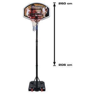 71663-canestro-da-basket-hudora-chicago-260-nero-tu