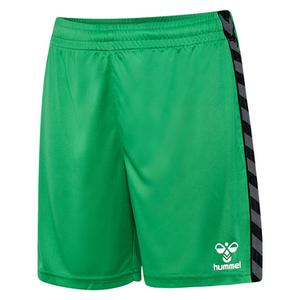 219971-6235-pantaloncini-da-bambino-in-poliestere-hummel-authentic-verde